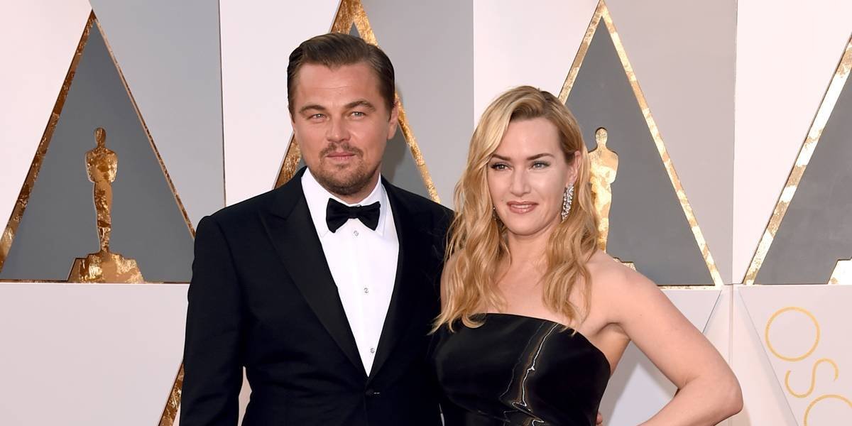 Romance entre Kate Winslet e Leonardo DiCaprio é falso, diz site de celebridades