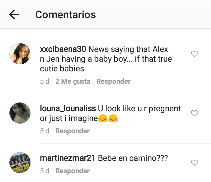 Comentarios Instagram JLo Jennifer Lopez