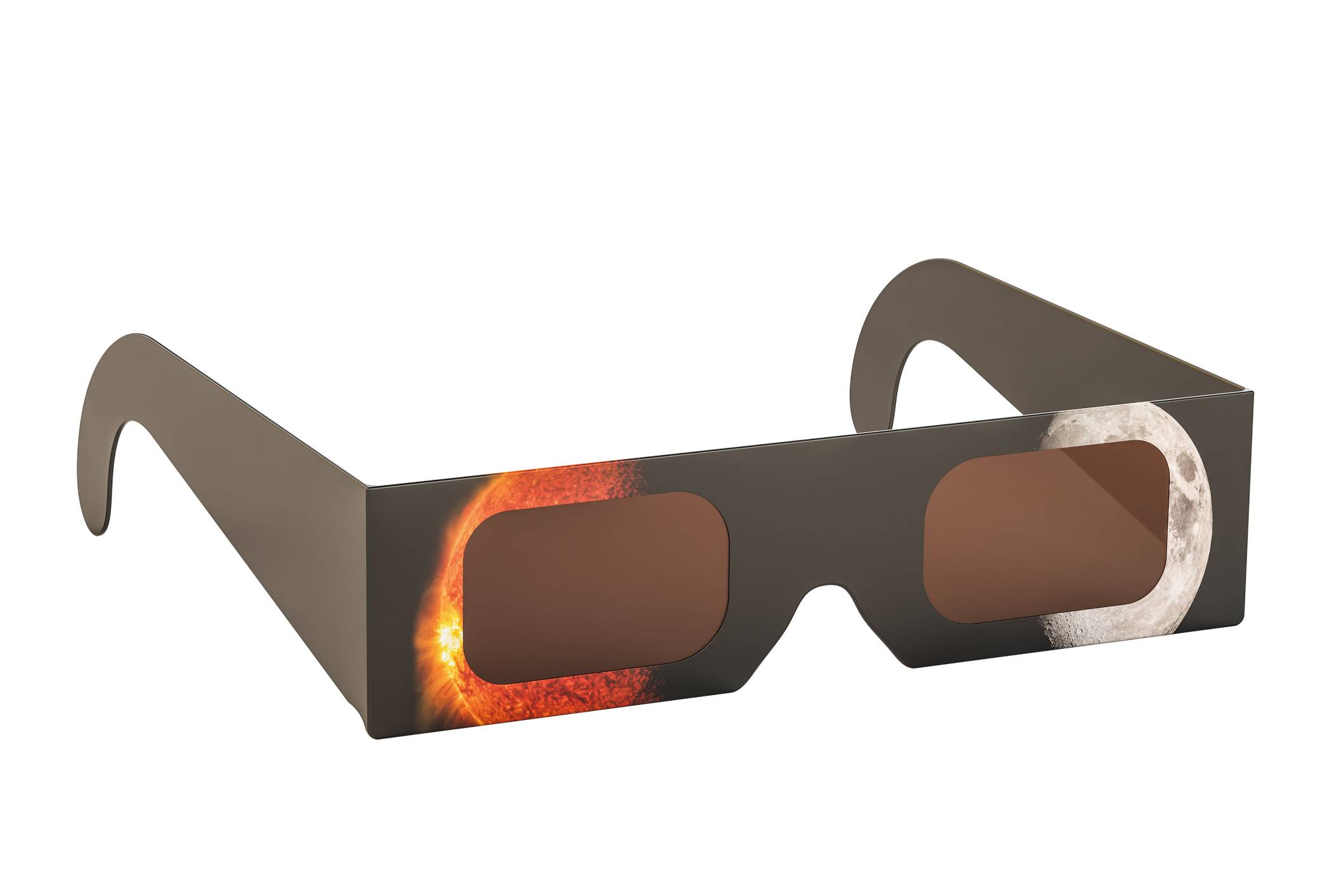 Solar Eclipse Glasses, 3D rendering