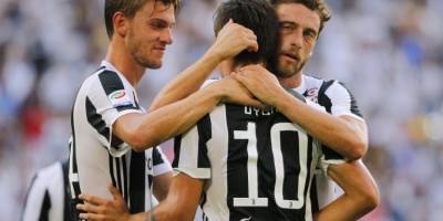 Juventus debuta con goleada ante Cagliari en Liga italiana de fútbol Juventus debuta con goleada ante Cagliari en Liga italiana de fútbol
