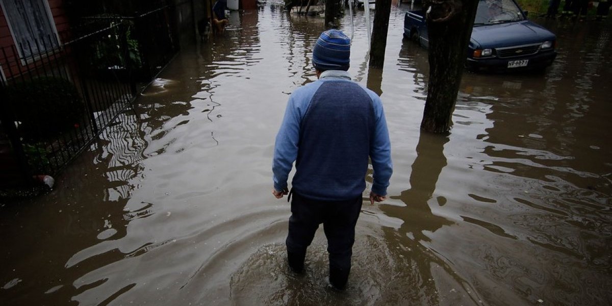 Sistema frontal afecta a la zona centro sur de Chile