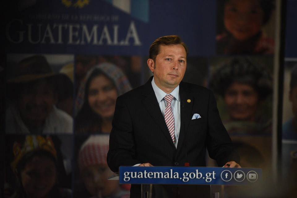 Heinz Hiemann, vocero presidencial