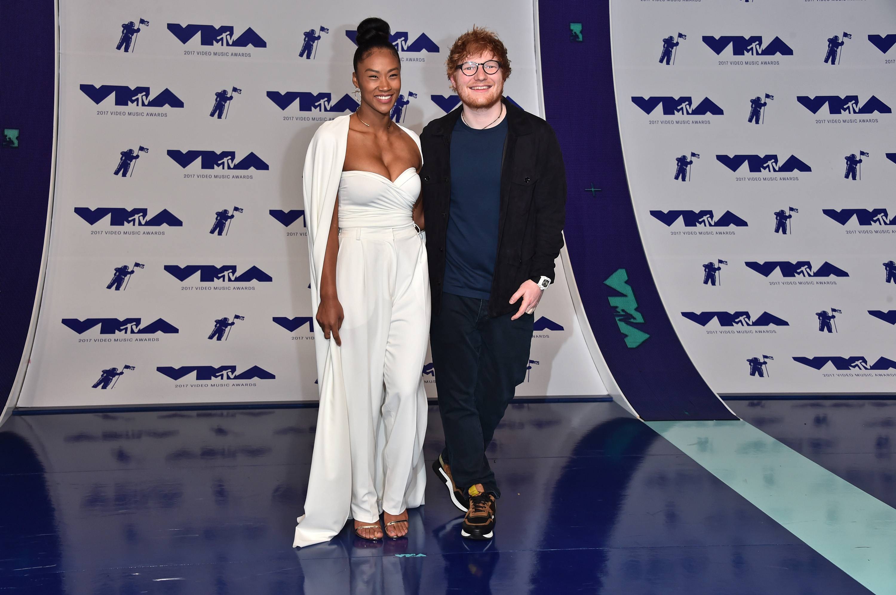vma ed sheeran novia