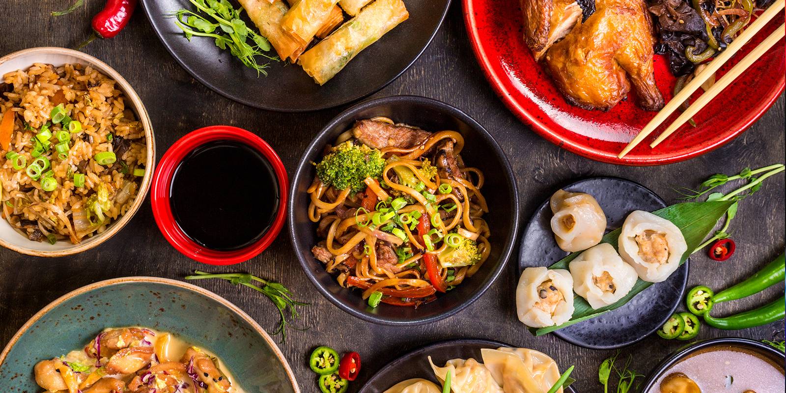 comida asiática comida asiática, turismo