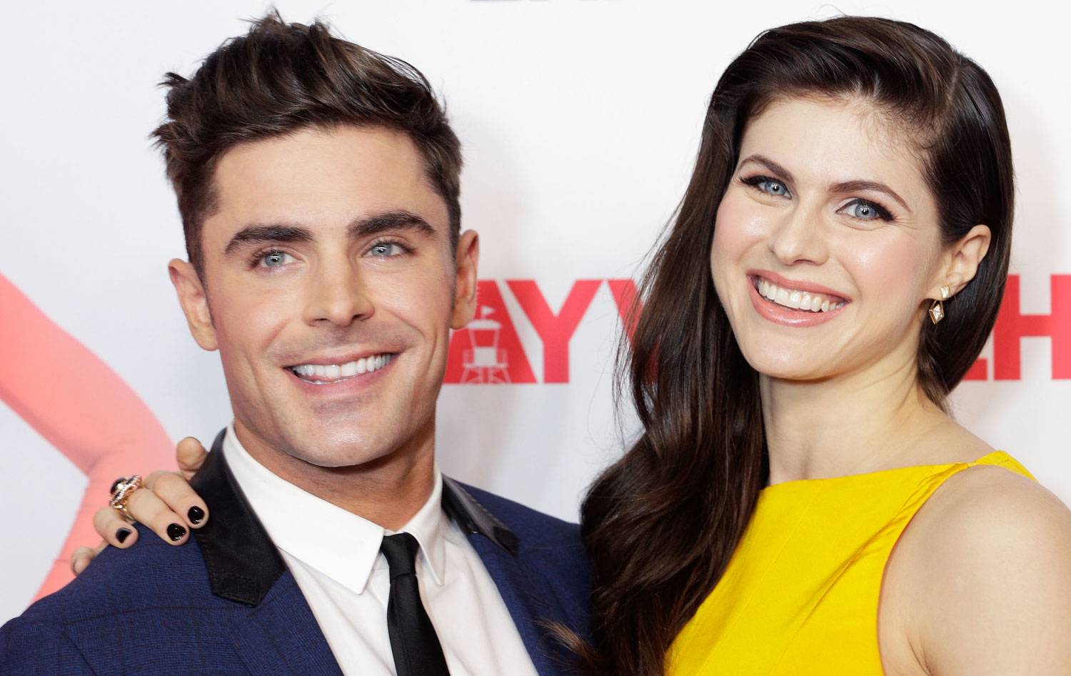 Alexandra Daddario y Zac Efron