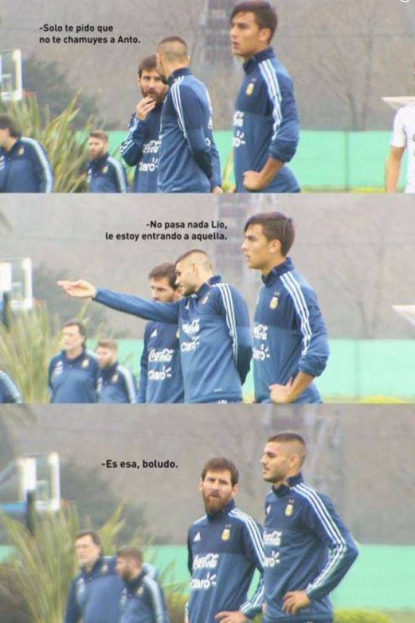 Meme Messi e Icardi