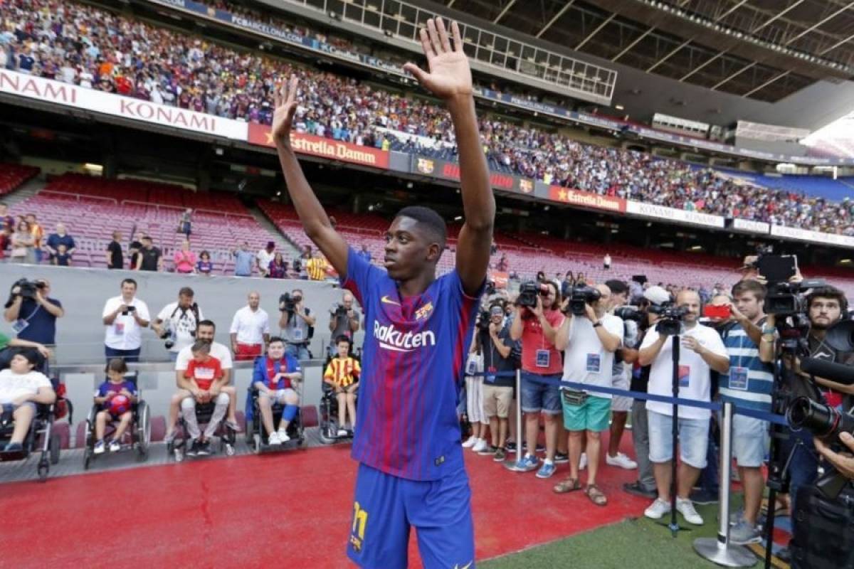 Dembelá ganará 12 millones anuales en el Barcelona Publimetro México