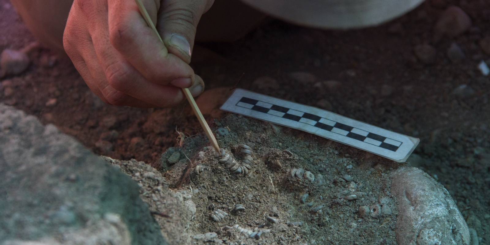 Descubren un enorme cementerio indígena en Chile en las excavaciones del Metro Descubren un enorme cementerio indígena en Chile en las excavaciones del Metro