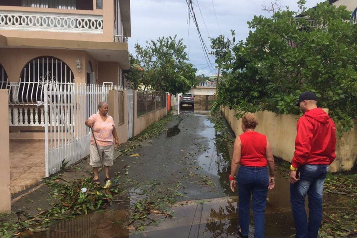 El secretario del DRD se unió a las labores de recuperación en el Municipio de Loíza. (suministrada)