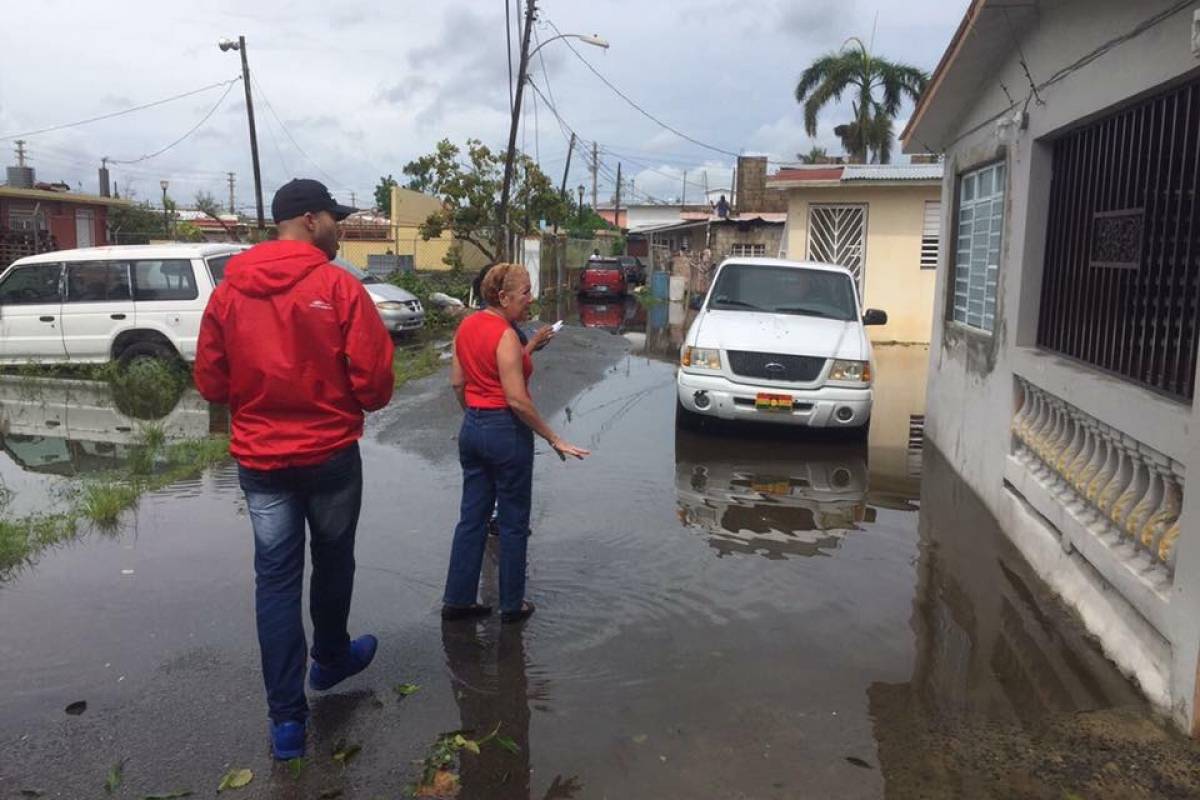 El secretario del DRD se unió a las labores de recuperación en el Municipio de Loíza. (suministrada)