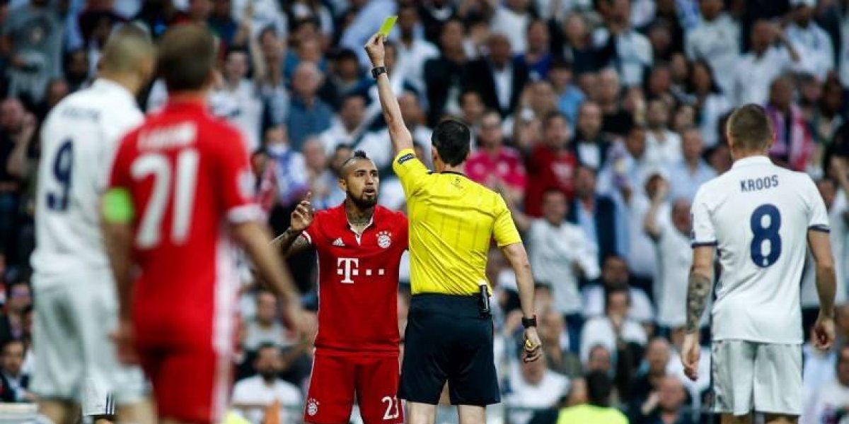 El suspendido Arturo Vidal se perderá el debut del Bayern en la Champions League