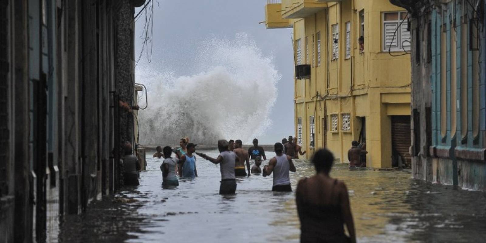 Inundaciones por el huracán Irma en Cuba