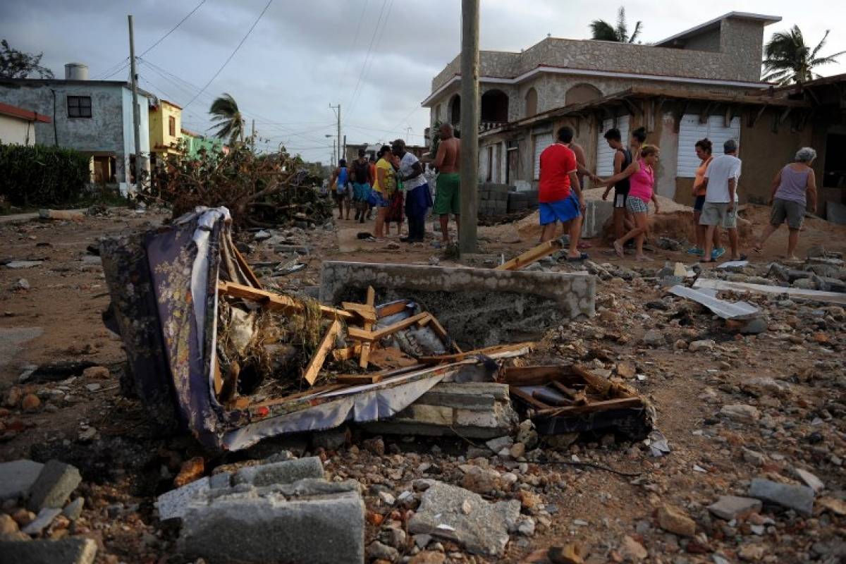 Daños por el huracán Irma en Cuba