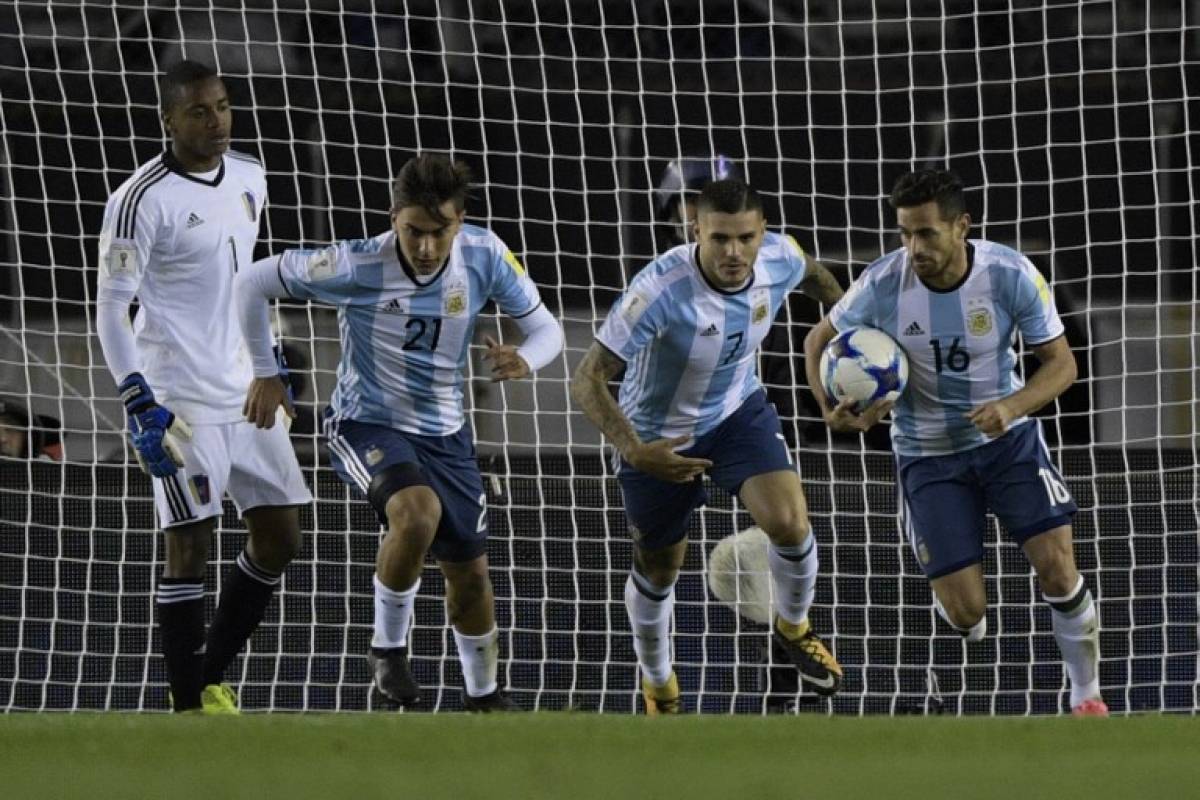 Argentina quiere festejar para no quedarse fuera del Mundial de Rusia 2018 / imagen: AFP