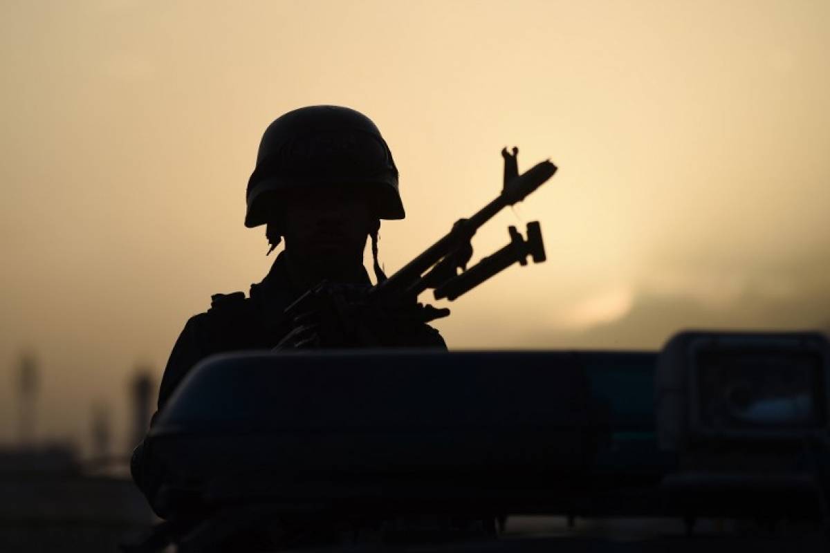 Soldado en Afganistán