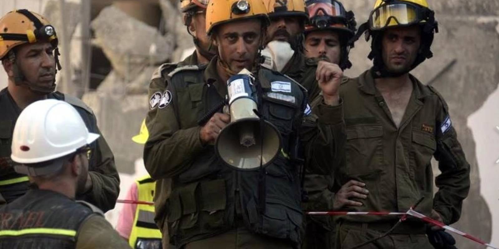 Rescatistas israelíes