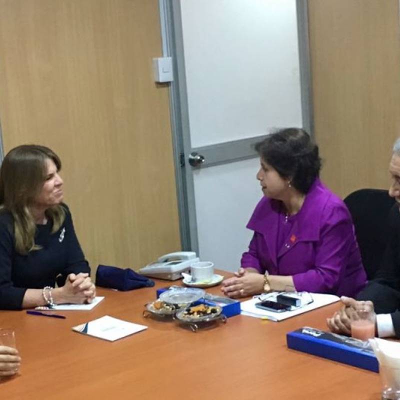 Ministra Williams en Perú
