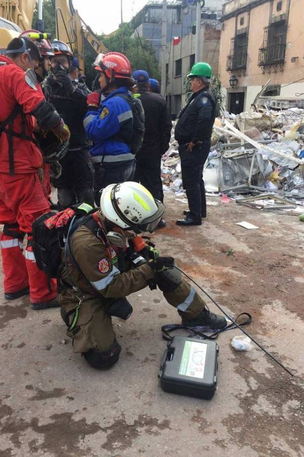 terremoto méxico bomberos ecuador rescate