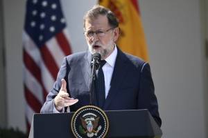 Mariano Rajoy en la Casa Blanca
