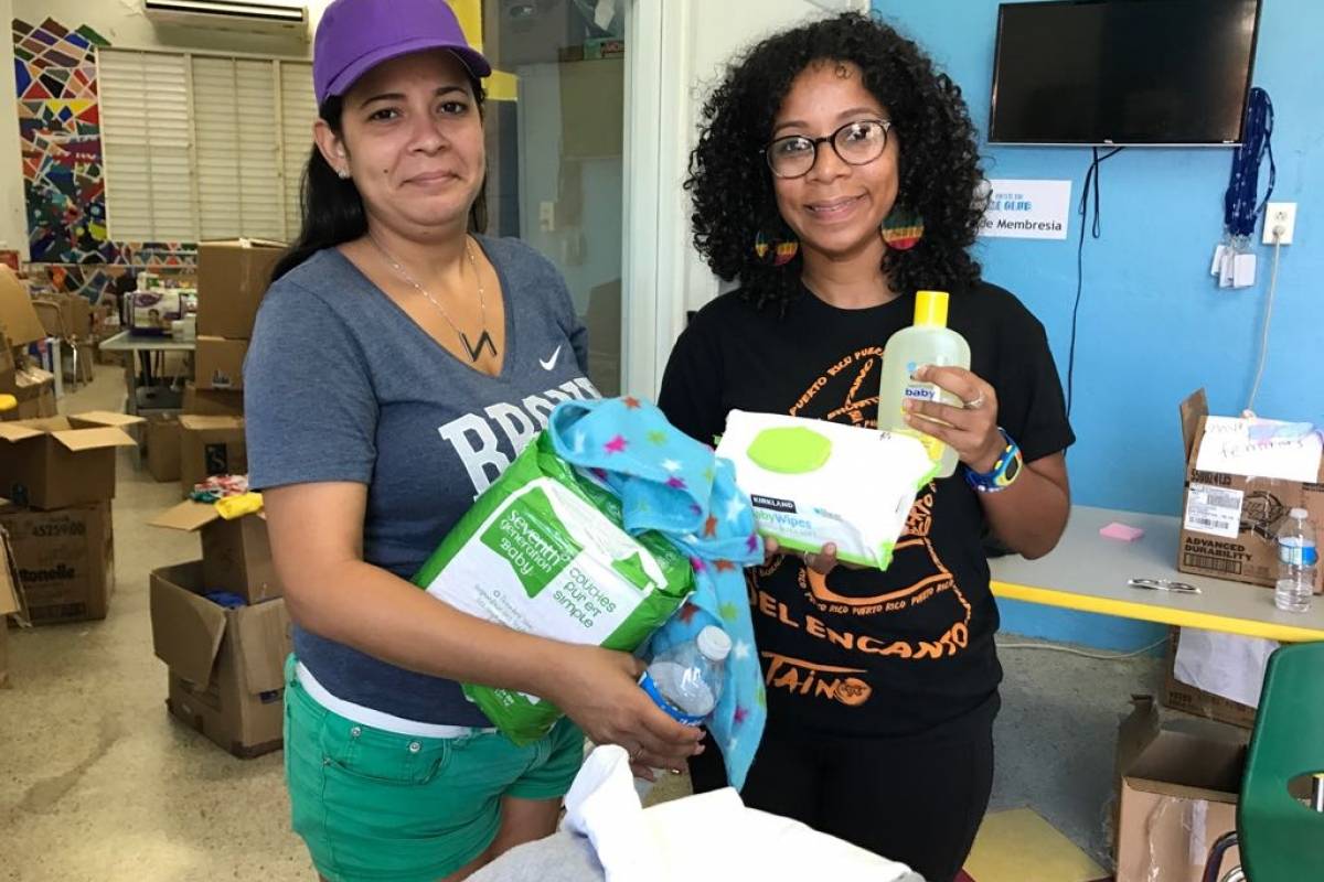 "Que no se olviden de Vieques, por favor", dijo Neysha.