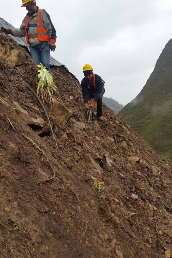 Obras en El Tahual