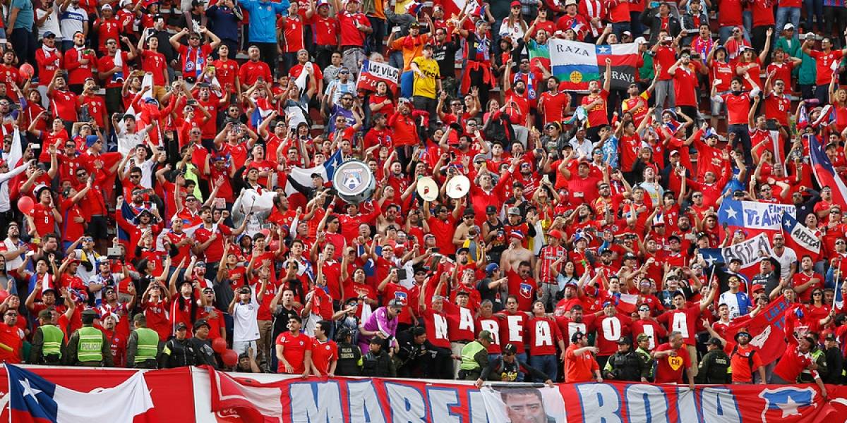Chile nuevamente sancionado por el comportamiento de los hinchas en Bolivia