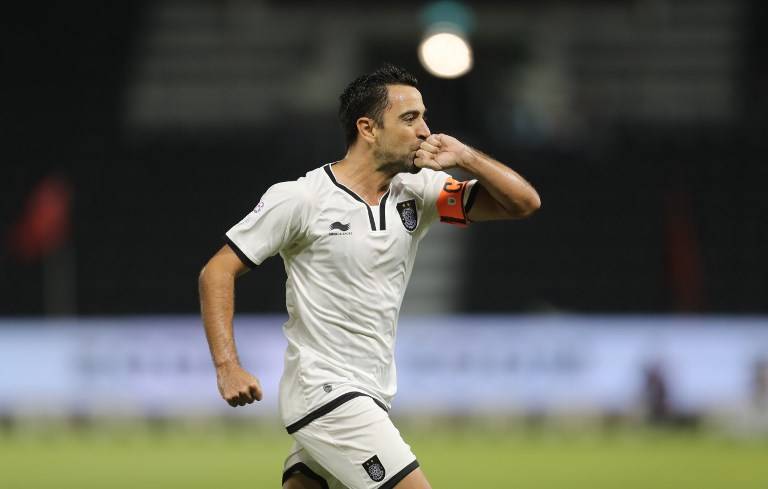 El veterano Xavi Herández es uno de los futbolistas catalanes más destacados de la historia / Foto: AFP