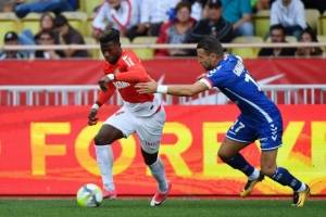 Keita Baldé, recientemente traspasado de la Lazio al Mónaco, nació en Cataluña / Foto: AFP