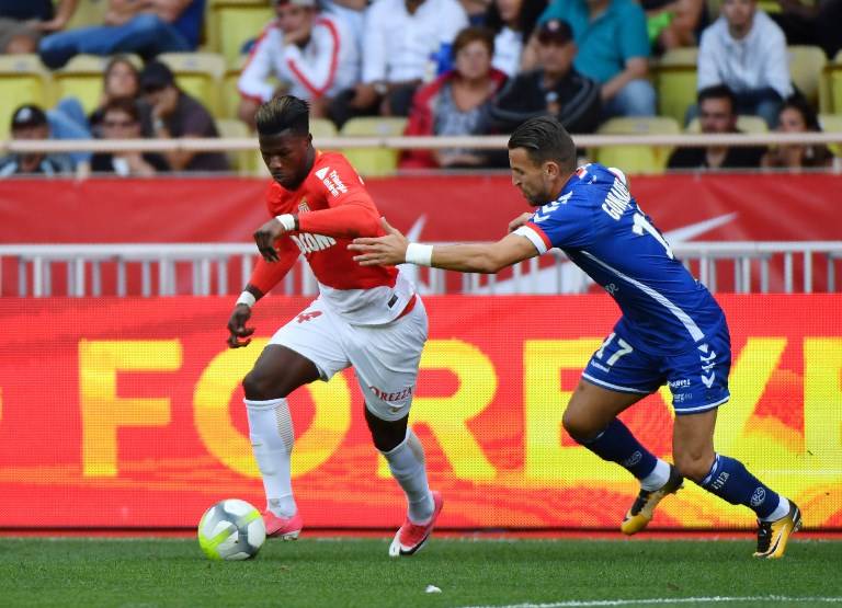 Keita Baldé, recientemente traspasado de la Lazio al Mónaco, nació en Cataluña / Foto: AFP