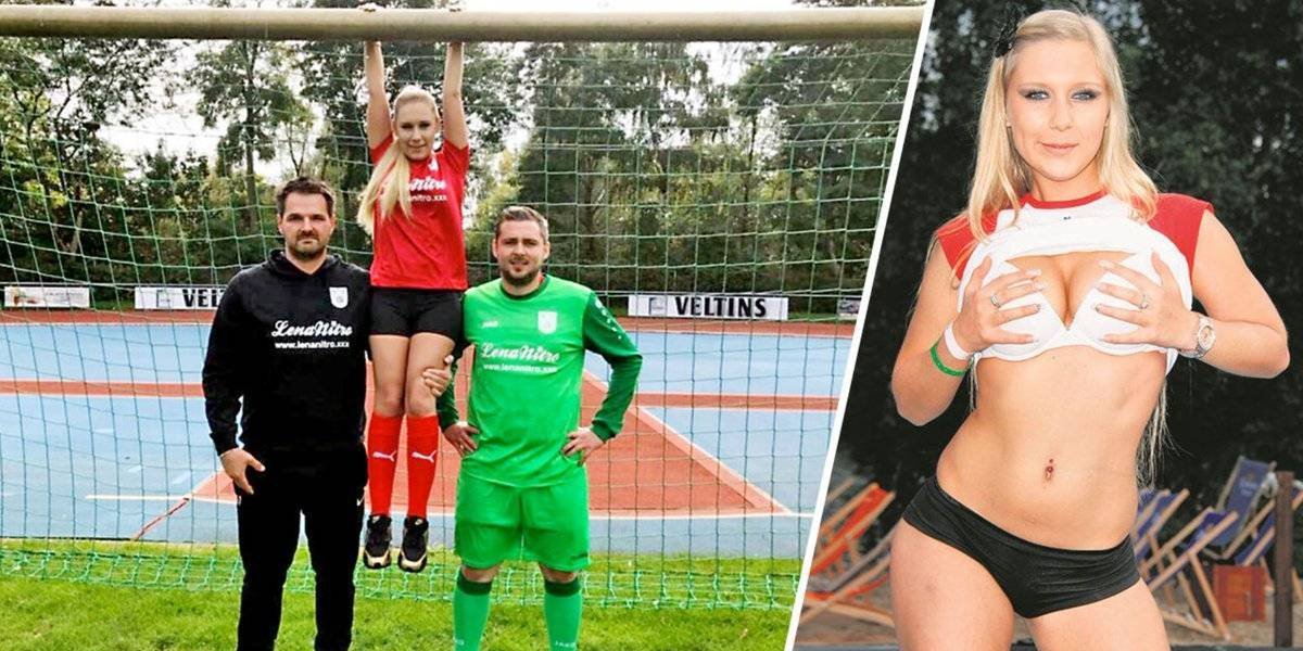 Actriz porno patrocina un equipo de fútbol alemán Actriz porno patrocina un equipo de fútbol alemán