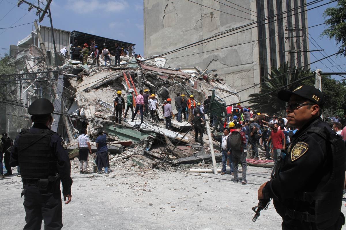 El último terremoto de 7,1 grados en México causó estragos en varias ciudades.