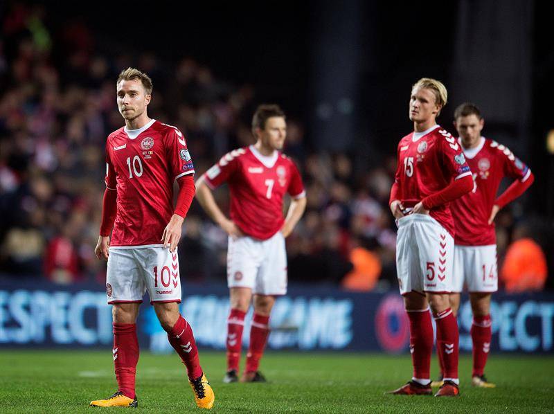 Eriksen y Dinamarca irán al repechaje / Foto: EFE