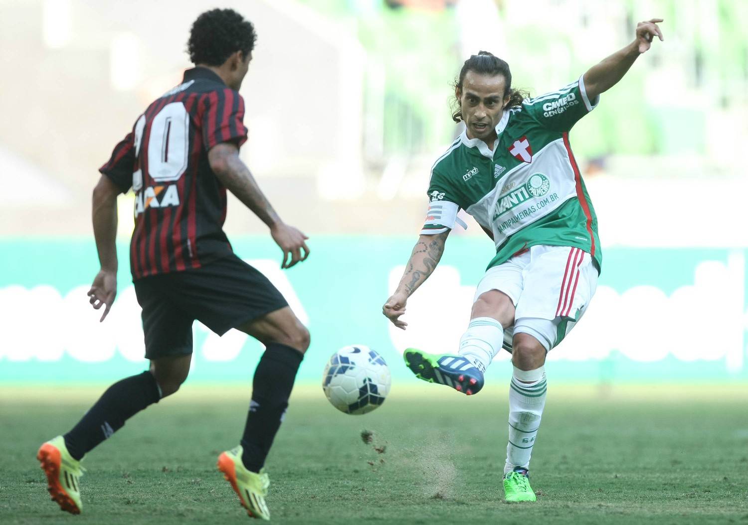 Entre 2010 y 2015 el Mago vivió su segunda etapa en el Verdao, en la que le tocó ser en capitán en varias ocasiones / Foto: Photosport
