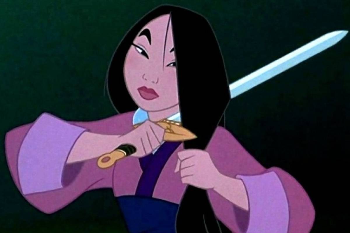 mulan cut hair