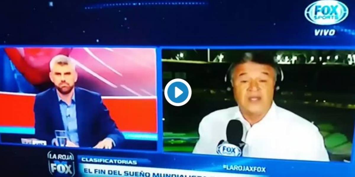 Periodista chileno maldice el 7-0 ante México Periodista chileno maldice el 7-0 ante México