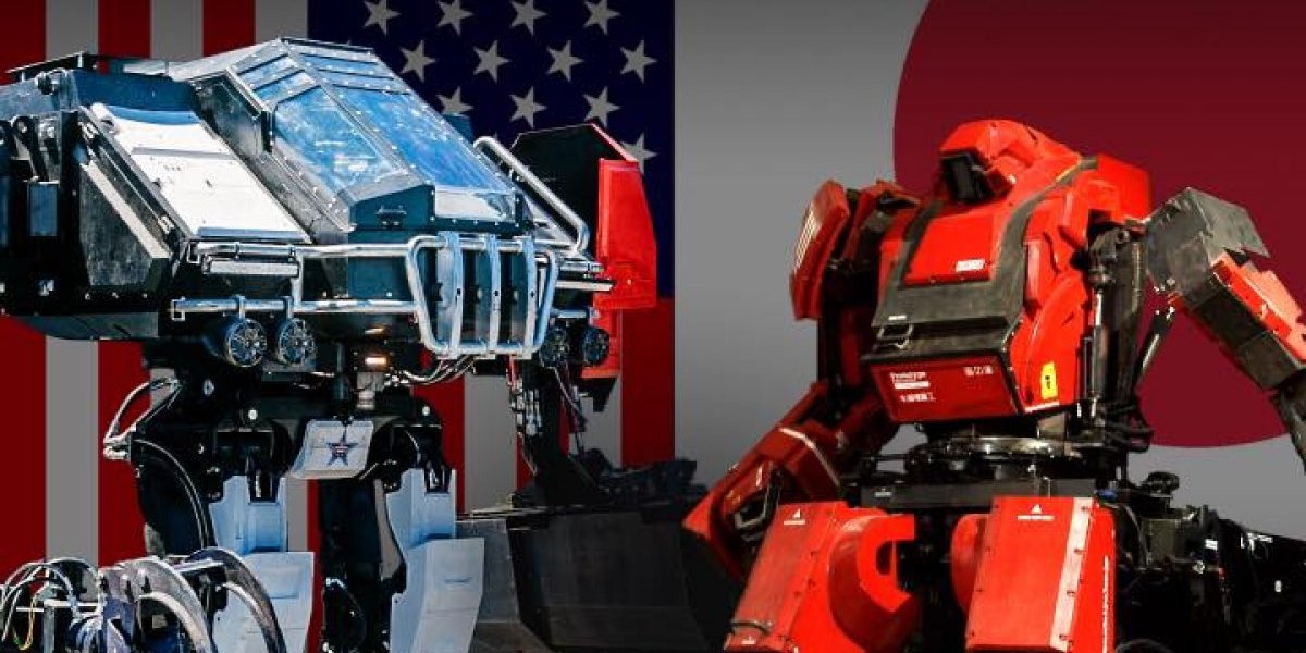 Robots gigantes combatirán por primera vez Robots gigantes combatirán por primera vez