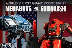 Opiniones divididas tras el primer duelo de robots gigantes de la historia