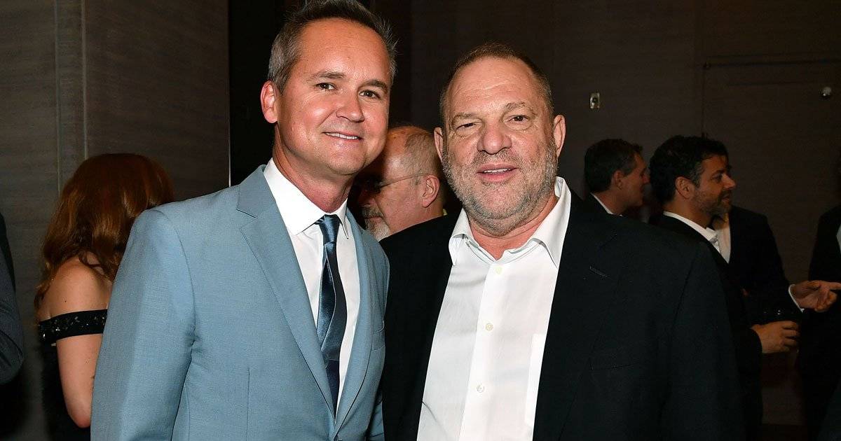 Roy Price, da Amazon Studios e o produtor Harvey Weinstein