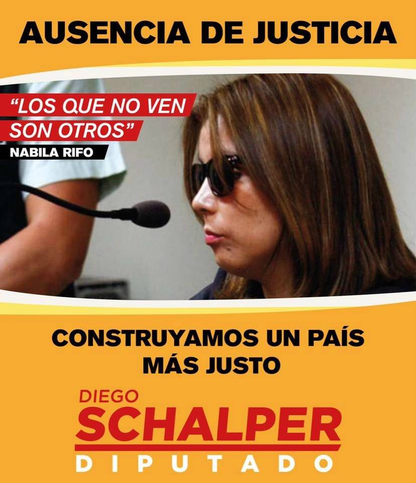 Campaña Diego Schalper nabila Rifo