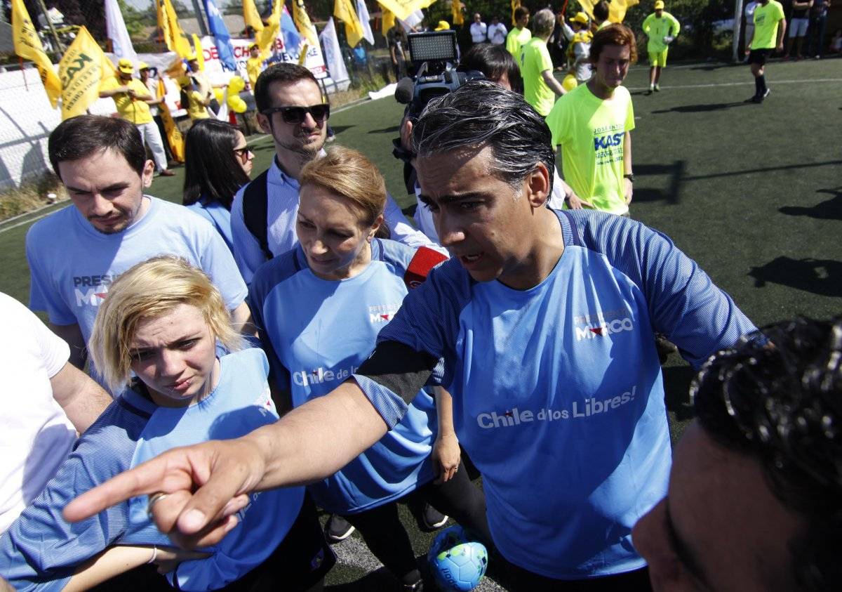 Partido de futbol organizado por candidatos presidenciales