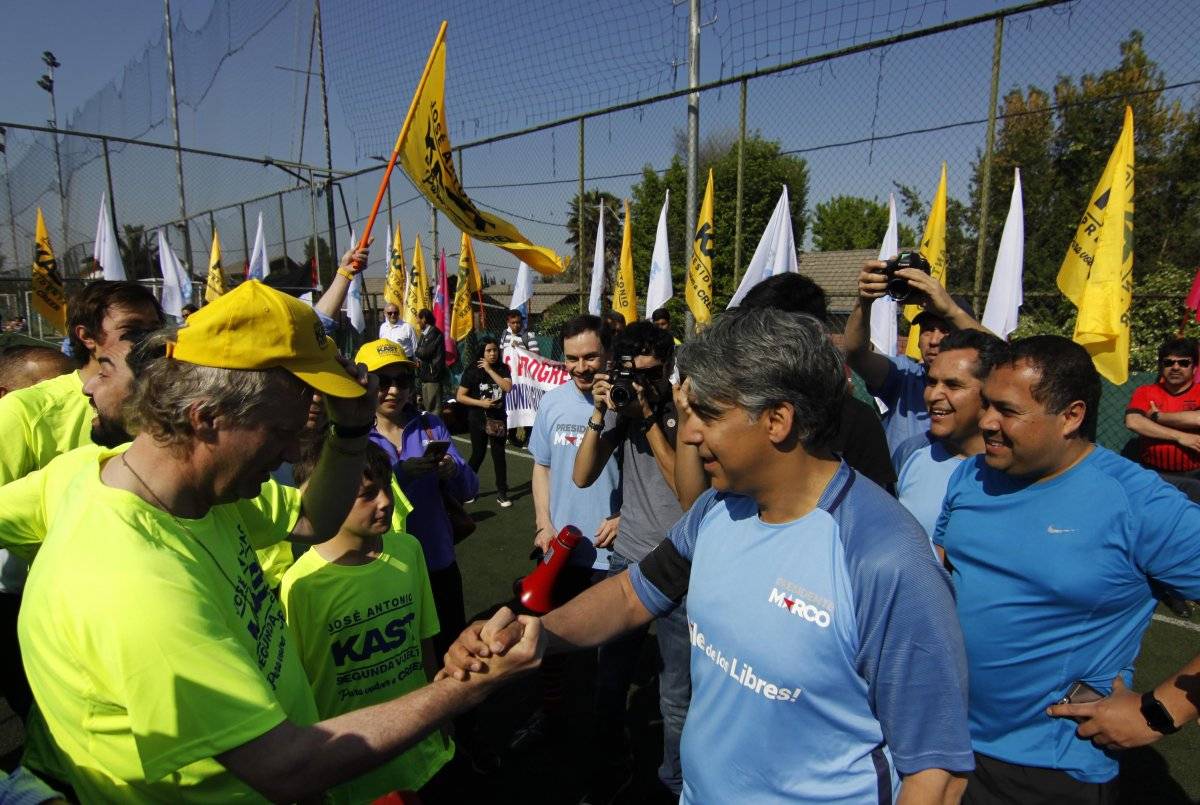 Partido de futbol organizado por candidatos presidenciales