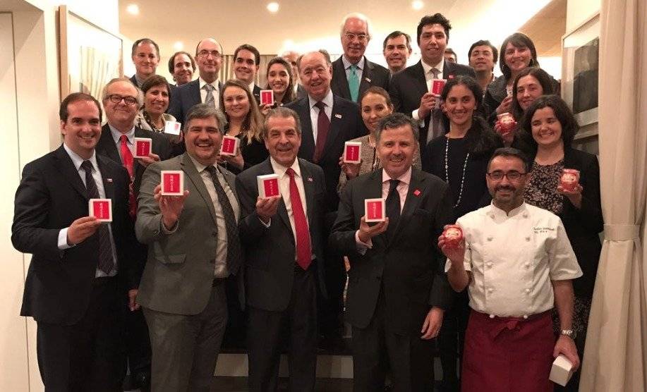 Comitiva chilena en Japón