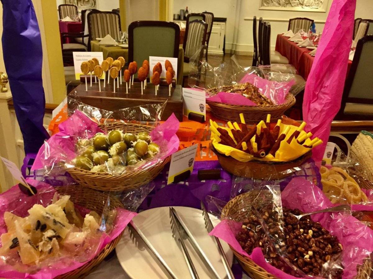 Comida de feria mexicana