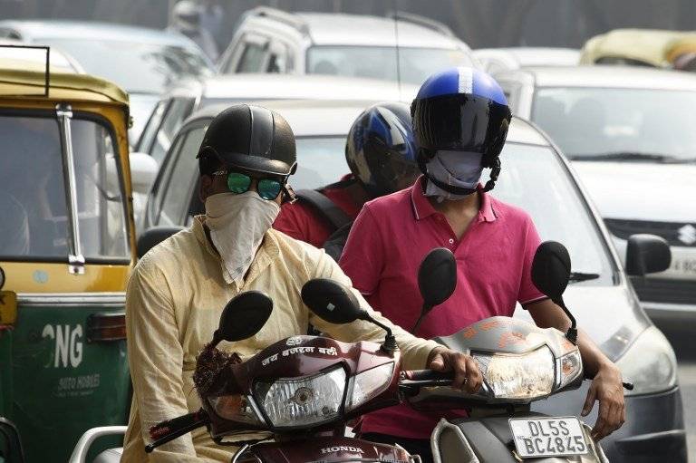 India contaminación