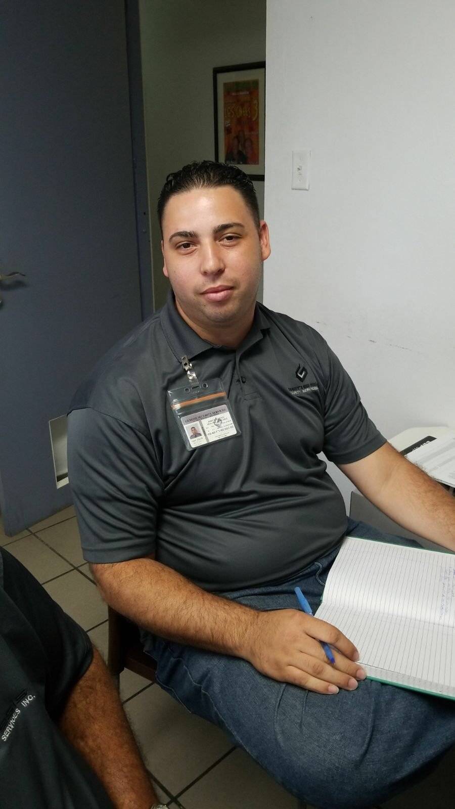 Jorge Molina, supervisor en Genesis Security.