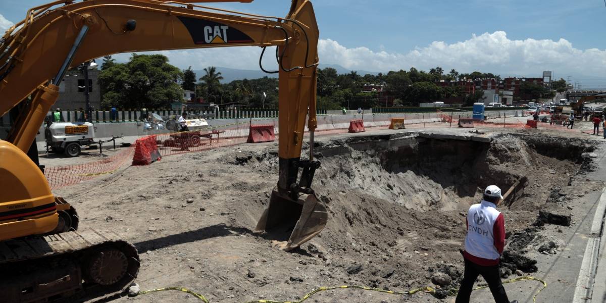 Reabren carriles de Paso Exprés de Cuernavaca