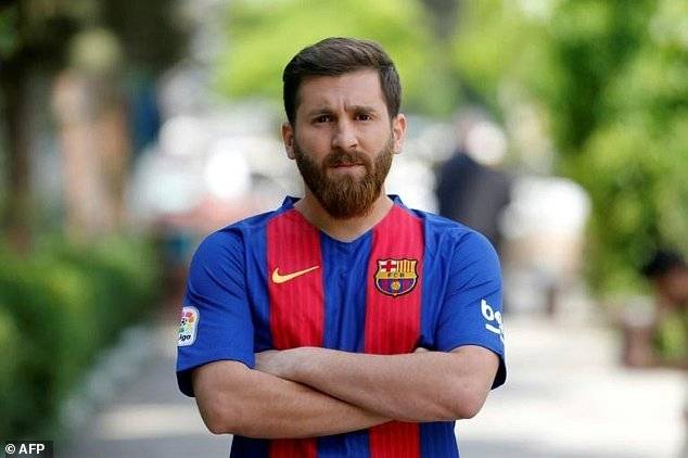 Reza Parastesh, el iraní que se parece a Messi