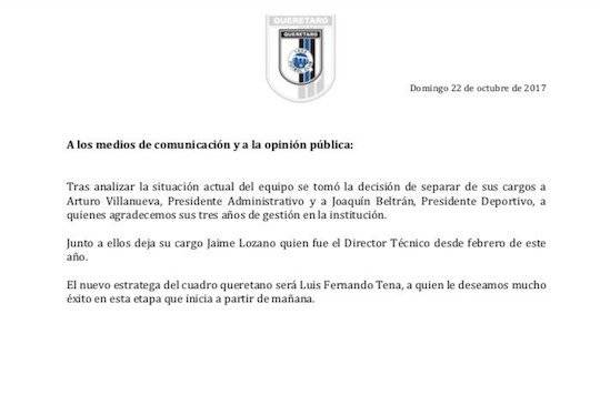 Comunicado
