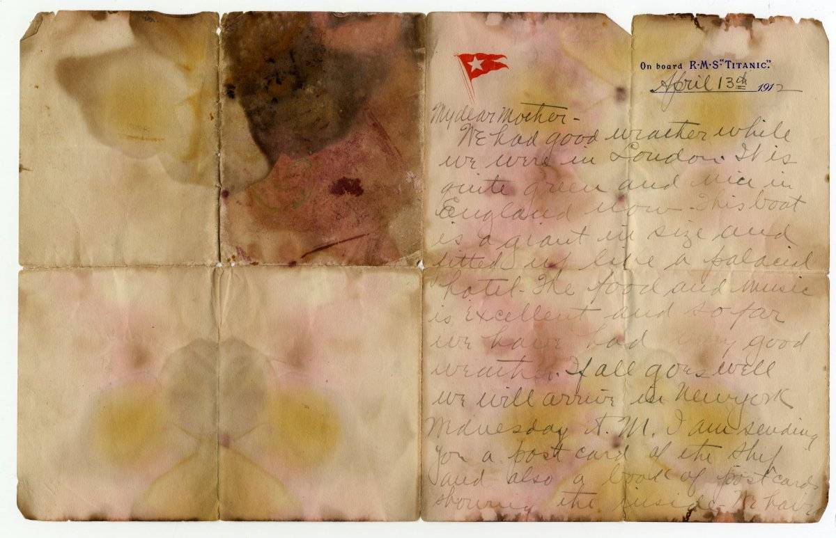 Carta Titanic