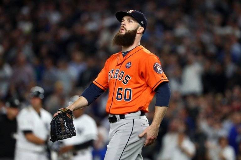 Dallas Keuchel de los Astros de Houston